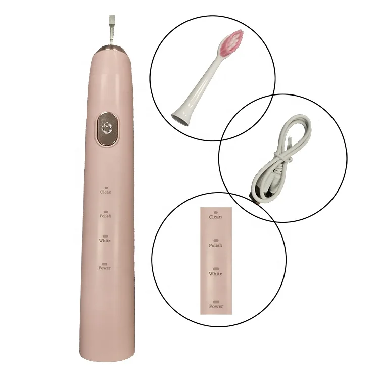 Sonic Toothbrush IPX7 Rechargeable USB Charging Electric Toothbrush