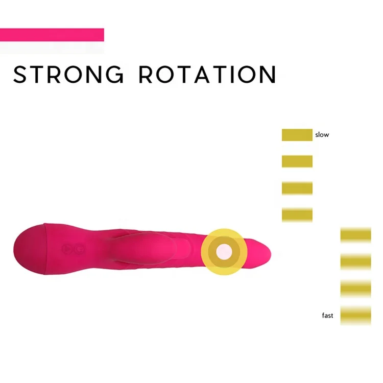 10 Frequency Rabbit Vibrator Female Masturbator Frequency Conversion AV Vibrator Female Couple Flirting Massage Toy  Sex Toys