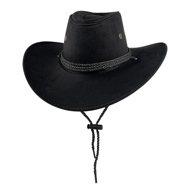 ALLCH Custom Logo Hot Cheap Best Selling Western Style Cowboy Hat Big Brim High Quality Unisex Low MOQ for Parties & Fishing