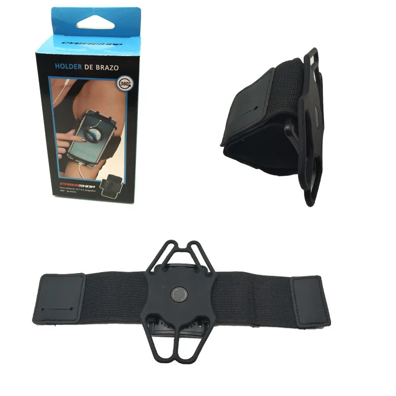 Wristband Phone Holder 360 Rotatable Forearm Armband for Phone 14/13/Pro Max/Pro/Mini/12/11/SE 2020/Xs/XR/X/8/7/Plus