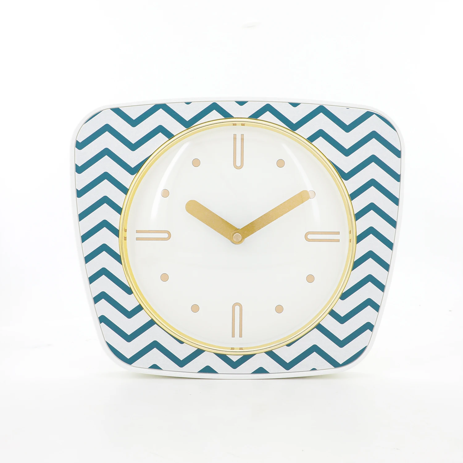 Modern Square & Rectangular Plastic Quartz Wall Clock New Design for Living Kitchen or Bedroom Decoration with Needle Display