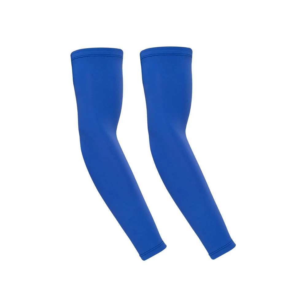 Outdoor Sport Cycling Ice Sleeves Summer Ice Solid Color Compression  Arm Sleeves