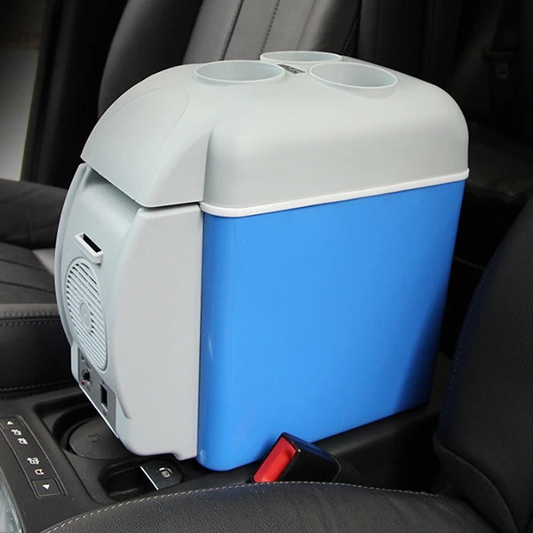 CeeinAuto 7.5L Capacity Mini car refrigerator 12v freezer 12V DC 220V AC