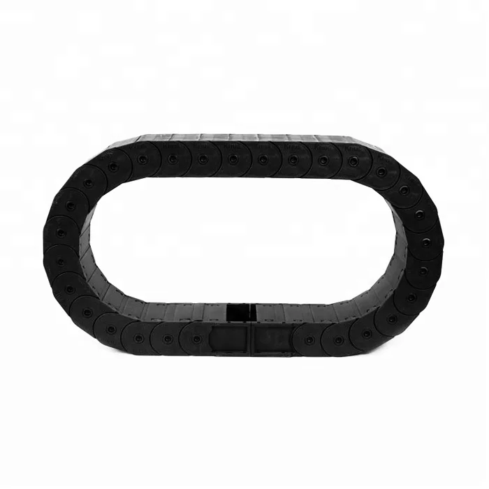 25/35/40 series enclosed nylon plastic cable chain  Drag chain PA66 wire carrier for cnc machine