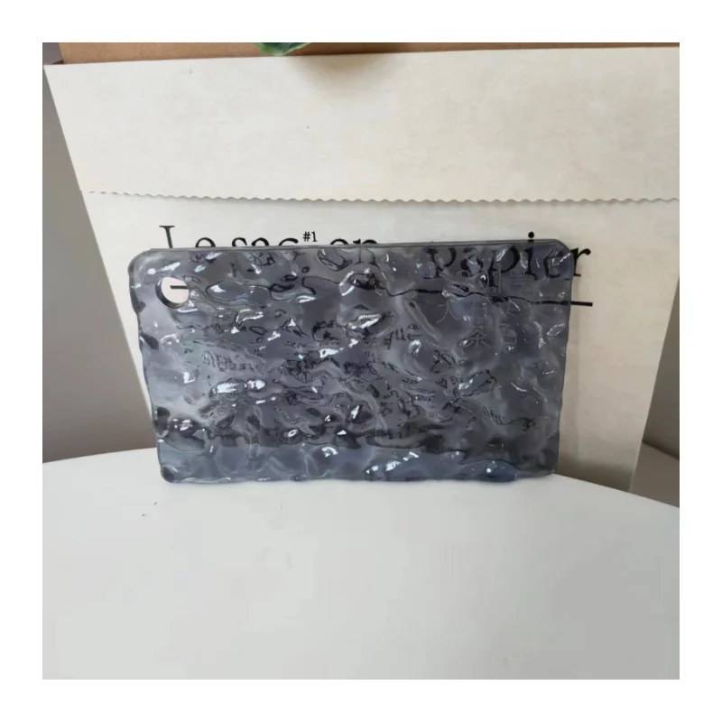 CHINAPLAS 8mm grey Factory Custom PS Polystyrene Plastic Sheets not glass for home decor