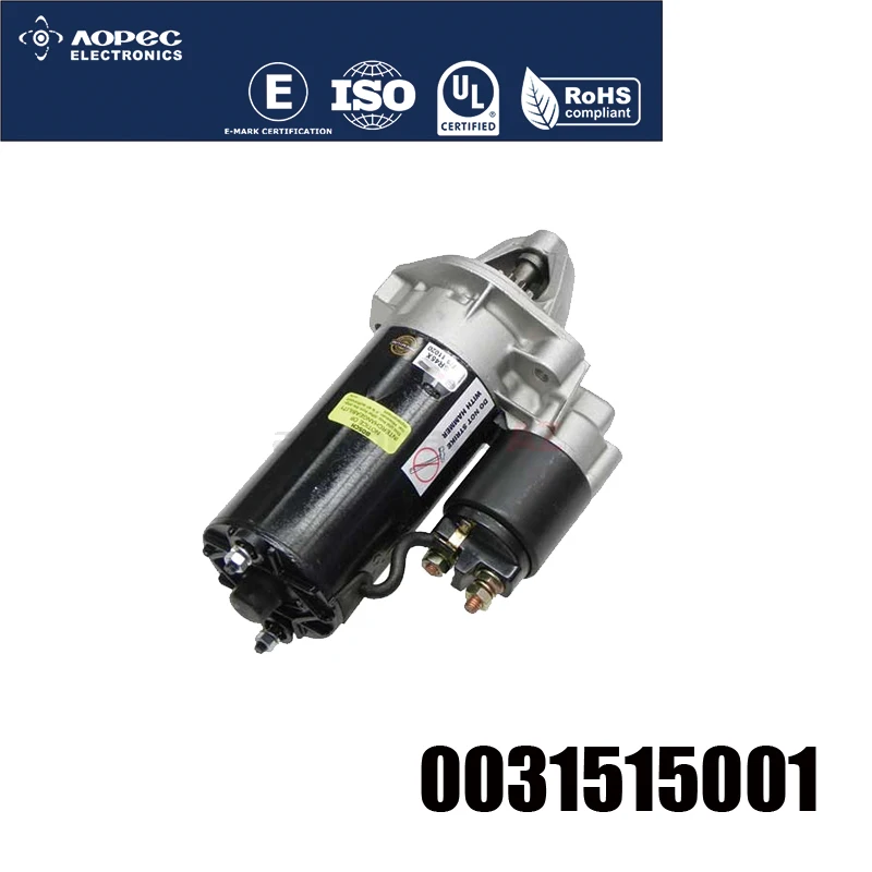 auto starter parts distributors 12v engine starter motor ford OEM 0031515001