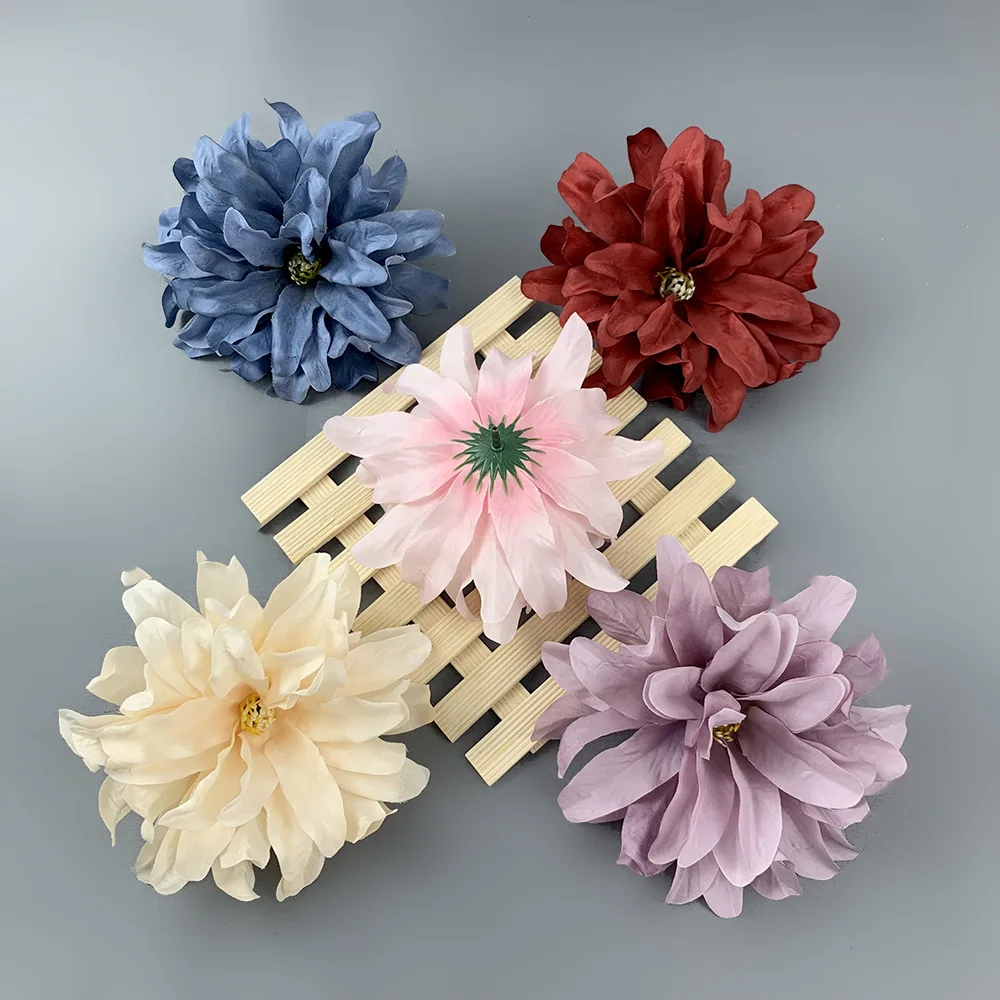 New style 14cm orchid multicolor flowers wedding hall wall flower arrangement accessory fake flowers