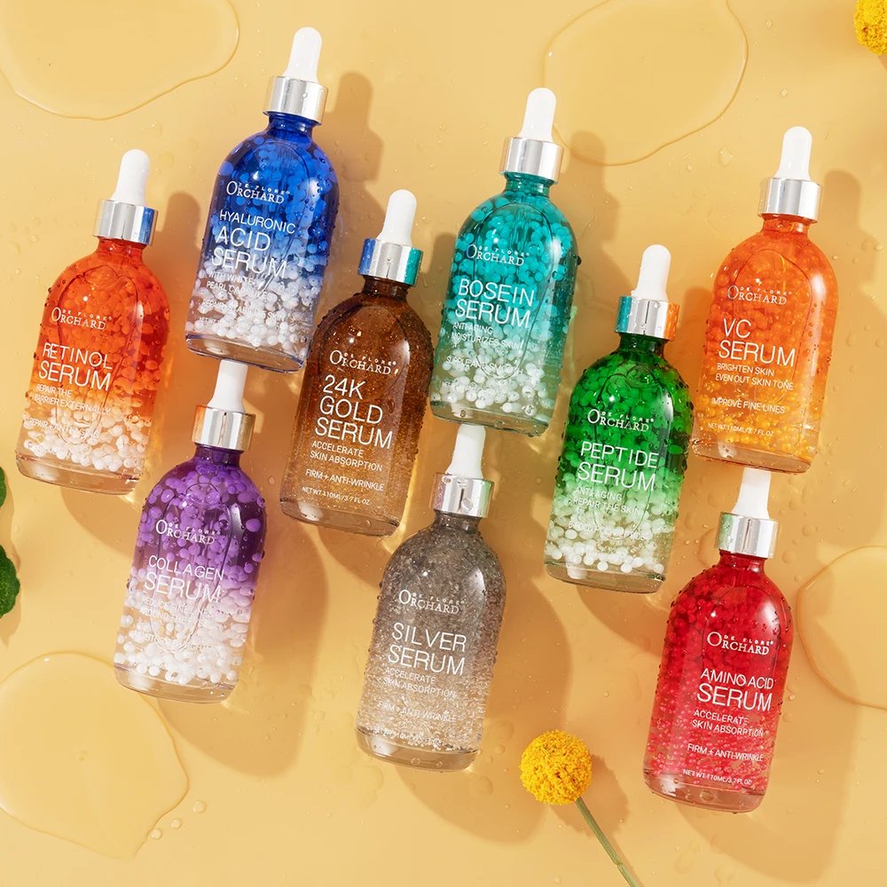 Wholesale Factory OEM Private Label Face Serum Improve Skin Fine Lines And Reduce Wrinkles Collagen/Retinol/Vitamin C Serum