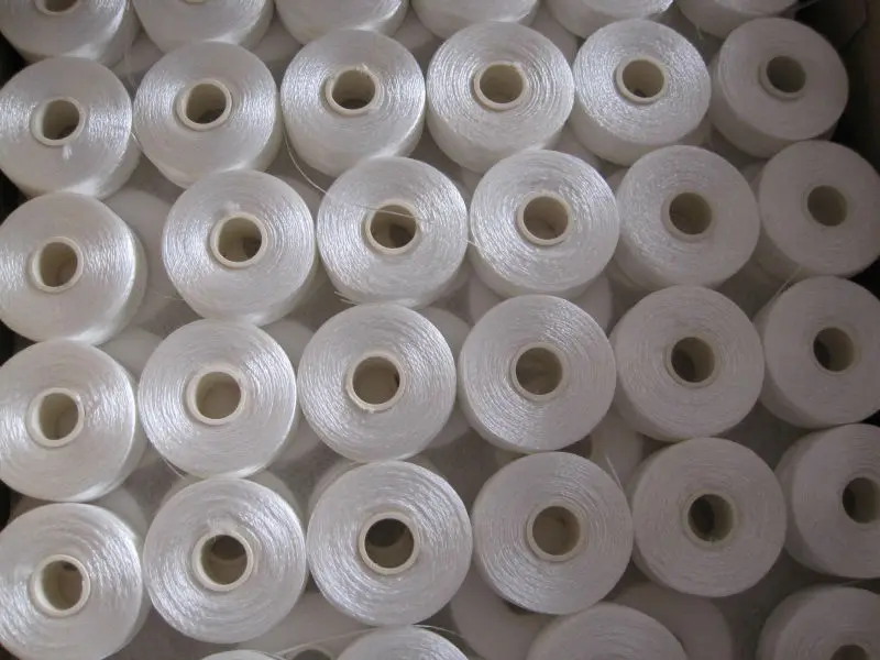 Polyester bobbin thread for embroidery machine 70D/2  size L