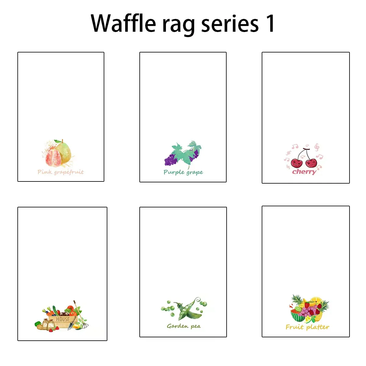 Personalized waffle weave tea towel kitchen towel for sublimation
