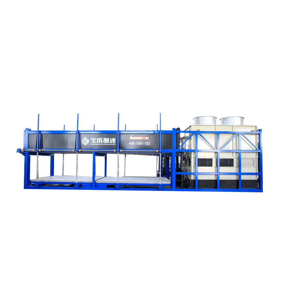 
10 T/D High Quality Direct Cooling Ice Block Machine For Commerce 