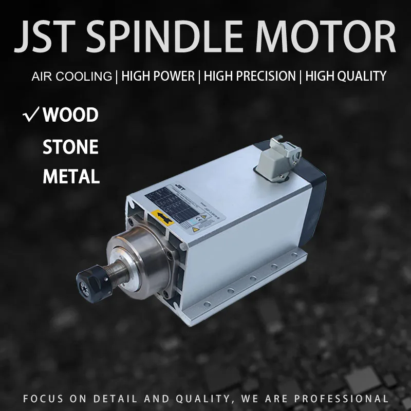 JST air cooling 3.5KW cnc router spindle