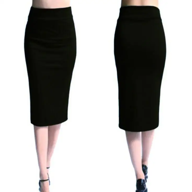 Fashion lady Summer sexy skirt Medium long Hip skirt women Slim fit Office Dress skirt wholesale