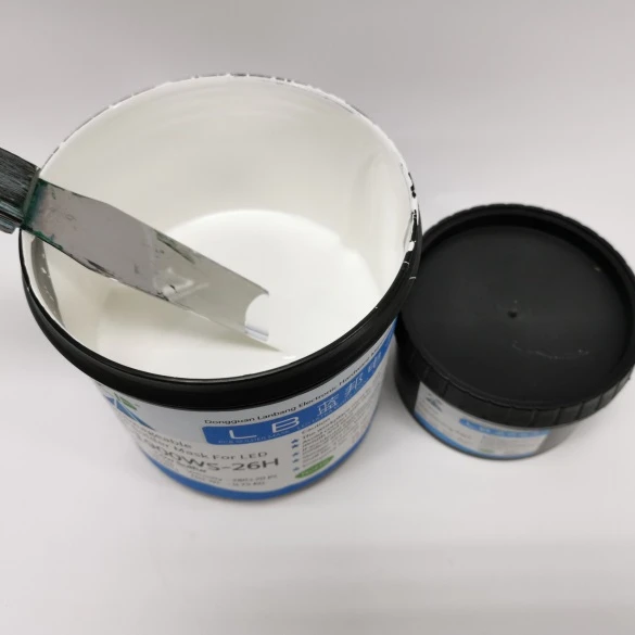 Белые чернила для паяльной маски печатной платы с низким содержанием серы LPi