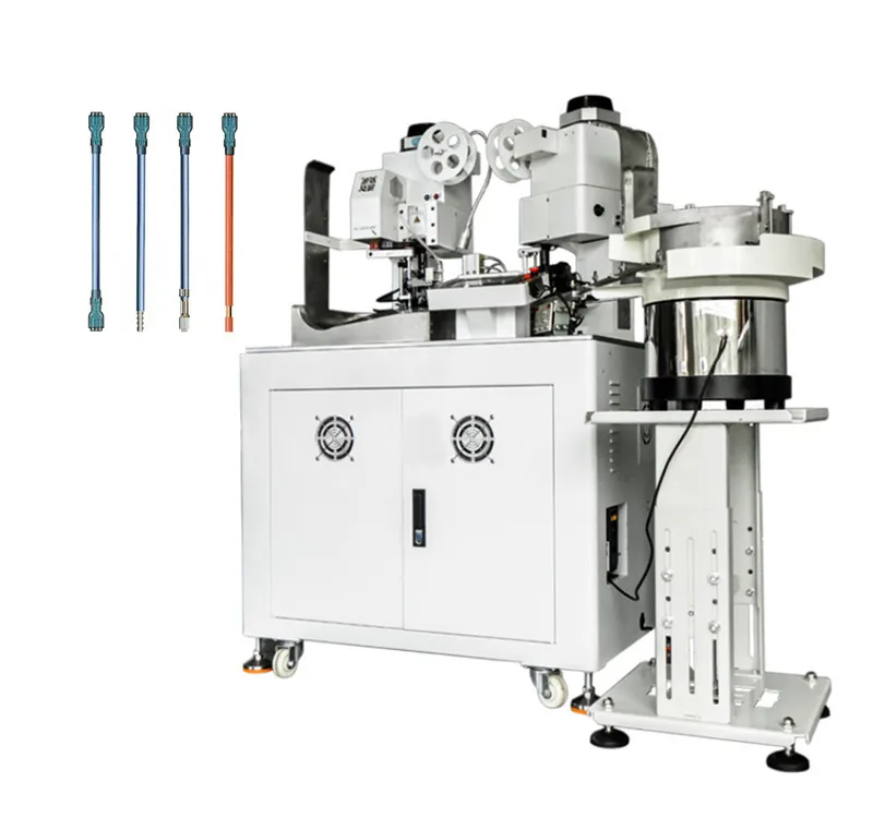Manufacture Factory Price Full Automatic Terminal Crimping Sheath Inserting Machine