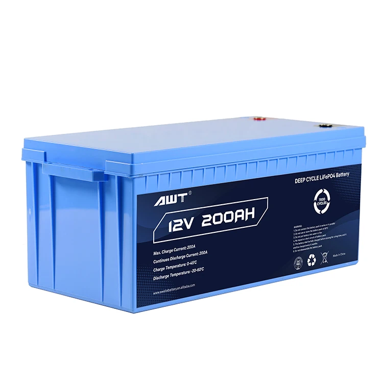 Longer lifespan Lithium Ion Battery Pack Cells Grade A 12v 200Ah lifepo4 battery for home solar panel system 12v 200ah battery