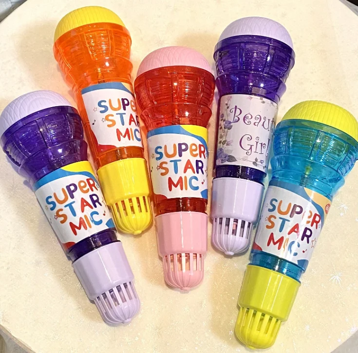 Hot Sell Shaking Toys Echo Microphone Child Pretend Toys Kindergarten Wholes-sell Gift kid toys
