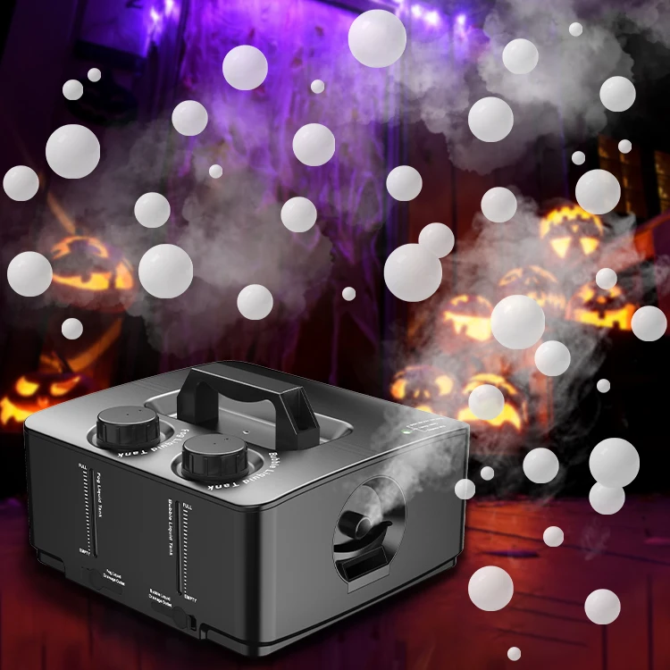 High quality Stage Atmosphere Equipment Professional 250w Smoke Fog Bubble Machine For Wedding Party Show