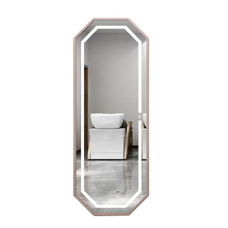 Роскошное зеркало со светодиодной подсветкой в оправе класса люкс для парикмахерской