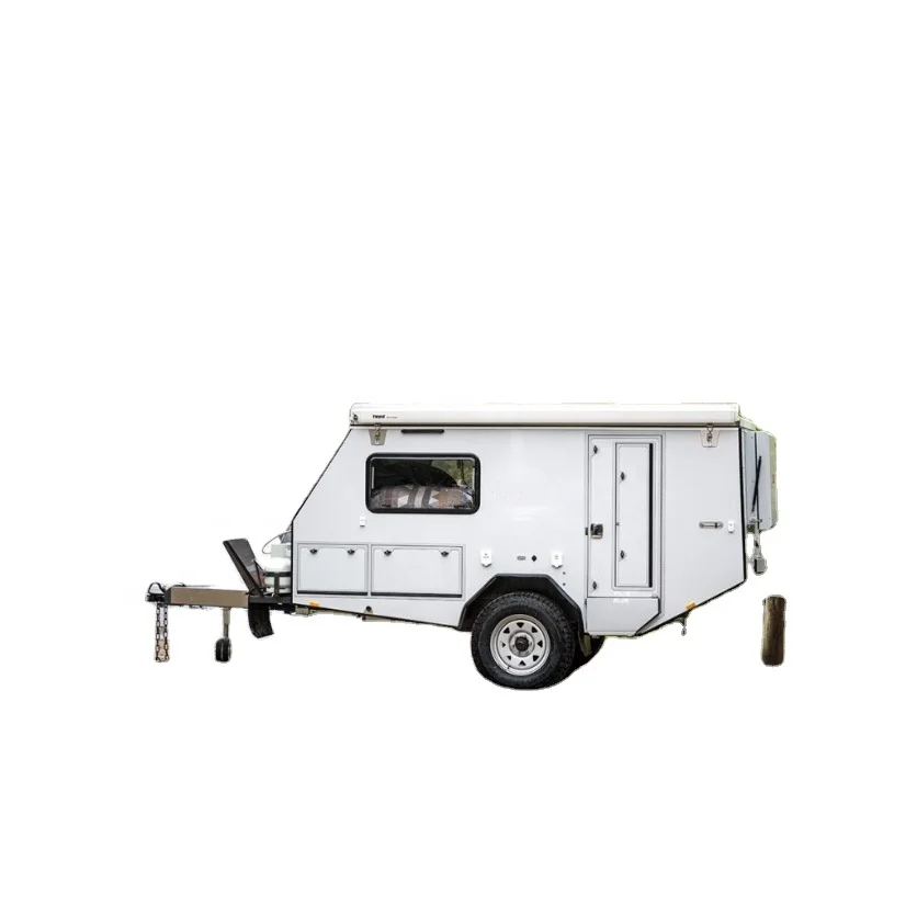 
Australian standard high quality pop up caravan lightweight trailer with slide out kitchen 