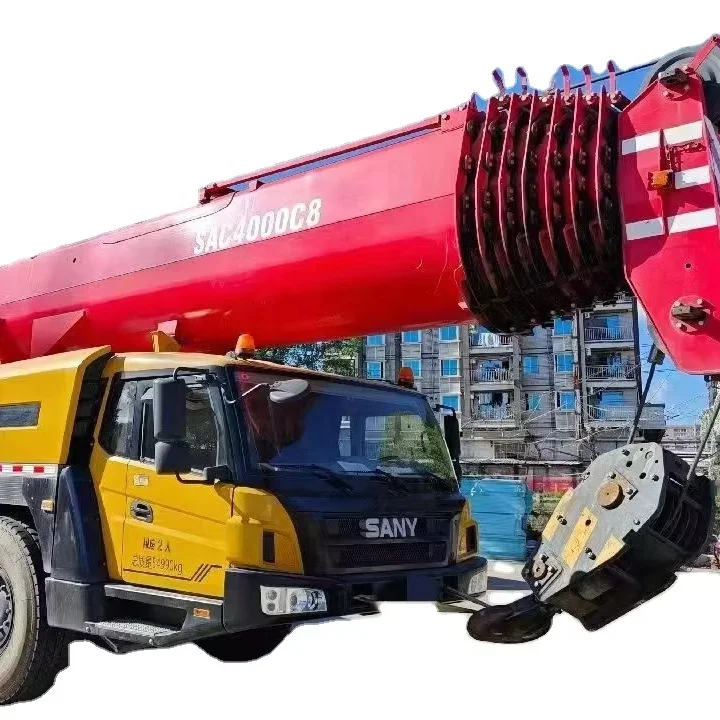 2022 год б/у машина Китай SAC2000C8 200 тонн вездеходный кран автокран мобильный ceane лидер продаж