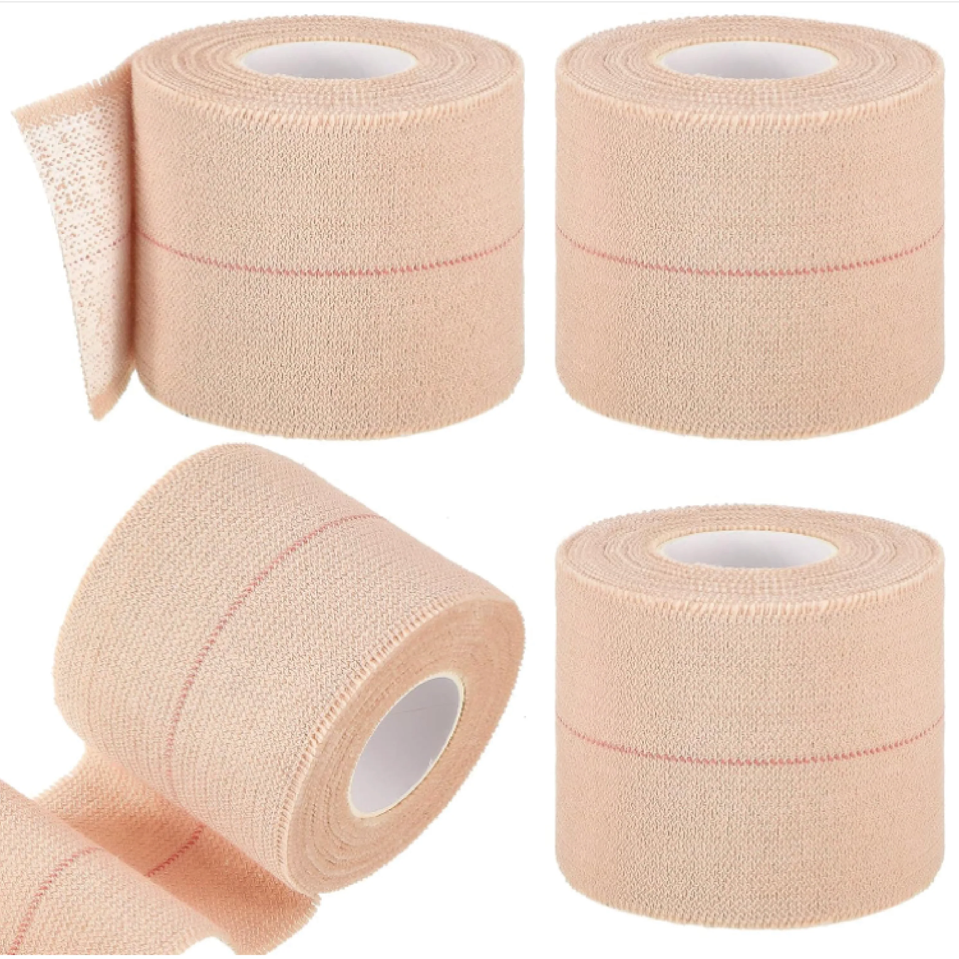 Elastic Adhesive Bandage Athletic Tape Bandage Wrap Elastic Sports Tape Flexible Stretch Bandages Strips For Ankle