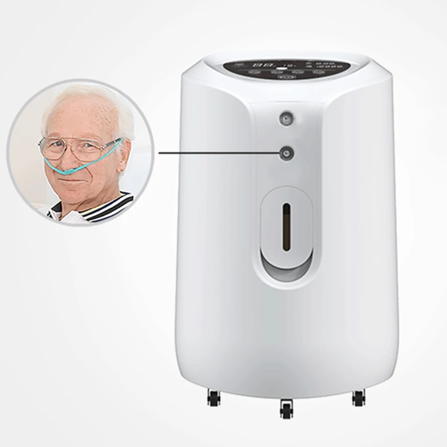 In Stock!Portable Mini Medical Grade Oxygen-Concentrator 10L Breathing Apparatus O2 Machine 10 Liter Oxygen Concentrator Home