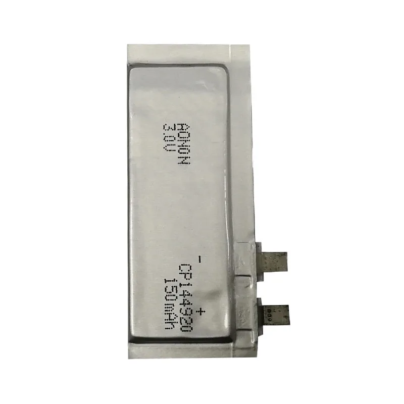 CP144920 150mah 3v Ultra thin battery li-mno2 soft battery lithium manganese dioxide soft battery