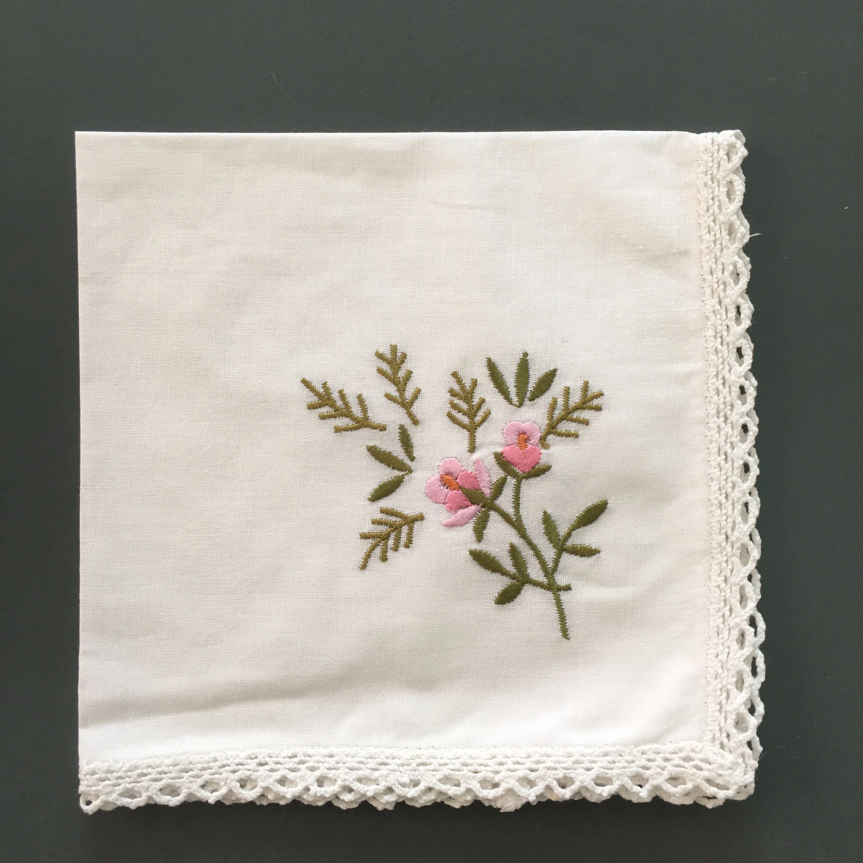 Оптовая продажа 100% хлопок женские носовые платки