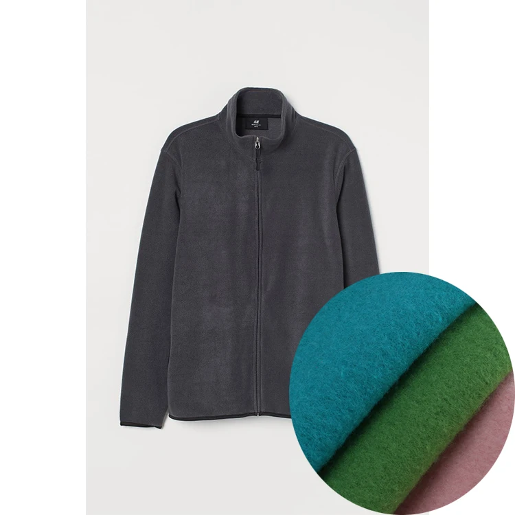 KF1305 100%cotton 420gsm Nice quality  cheap anti pilling  one side polar fleece fabric fleece hoodie fabric polar fleece fabric