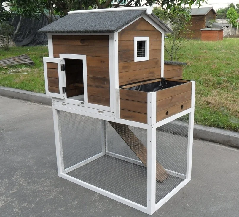 wooden chicken coop