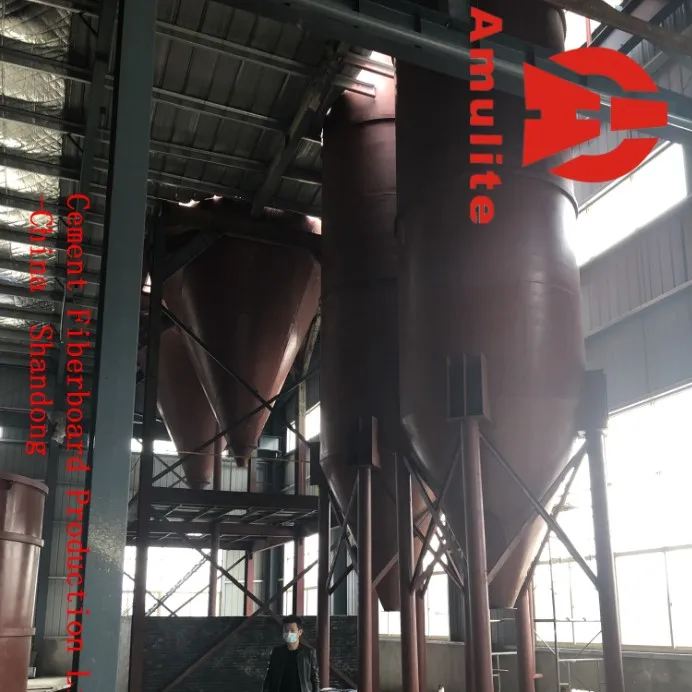 China Amulite Group Stacking Machine Vacuum Lifting Vacuum Calcium Silicate Fiber Cement Board Equipment Production Line