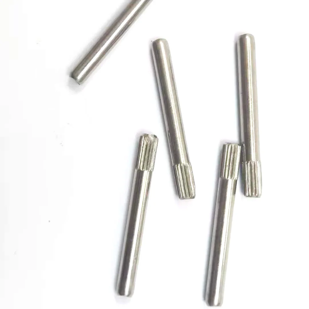 High Precision low cost Customized stainless steel 303 304 316 metal Knurled solid Dowel Pin