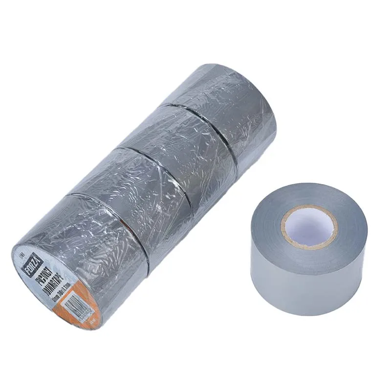PVC Joint Wrapping Plastic Wrap Self Adhesive Insulation Gray Duct Pipe Tape