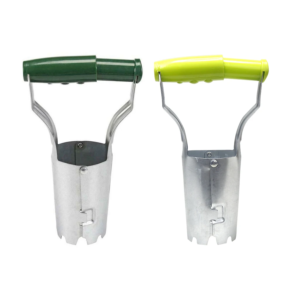 2pcs Gardening tools vegetable planting flower transplanter seeder punch agricultural tools seedling lifter