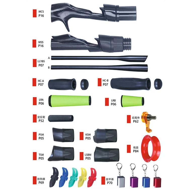 Fishing Rod Buildings Plastic ABS Reel Seat For Spining And Casting Fishing Rods