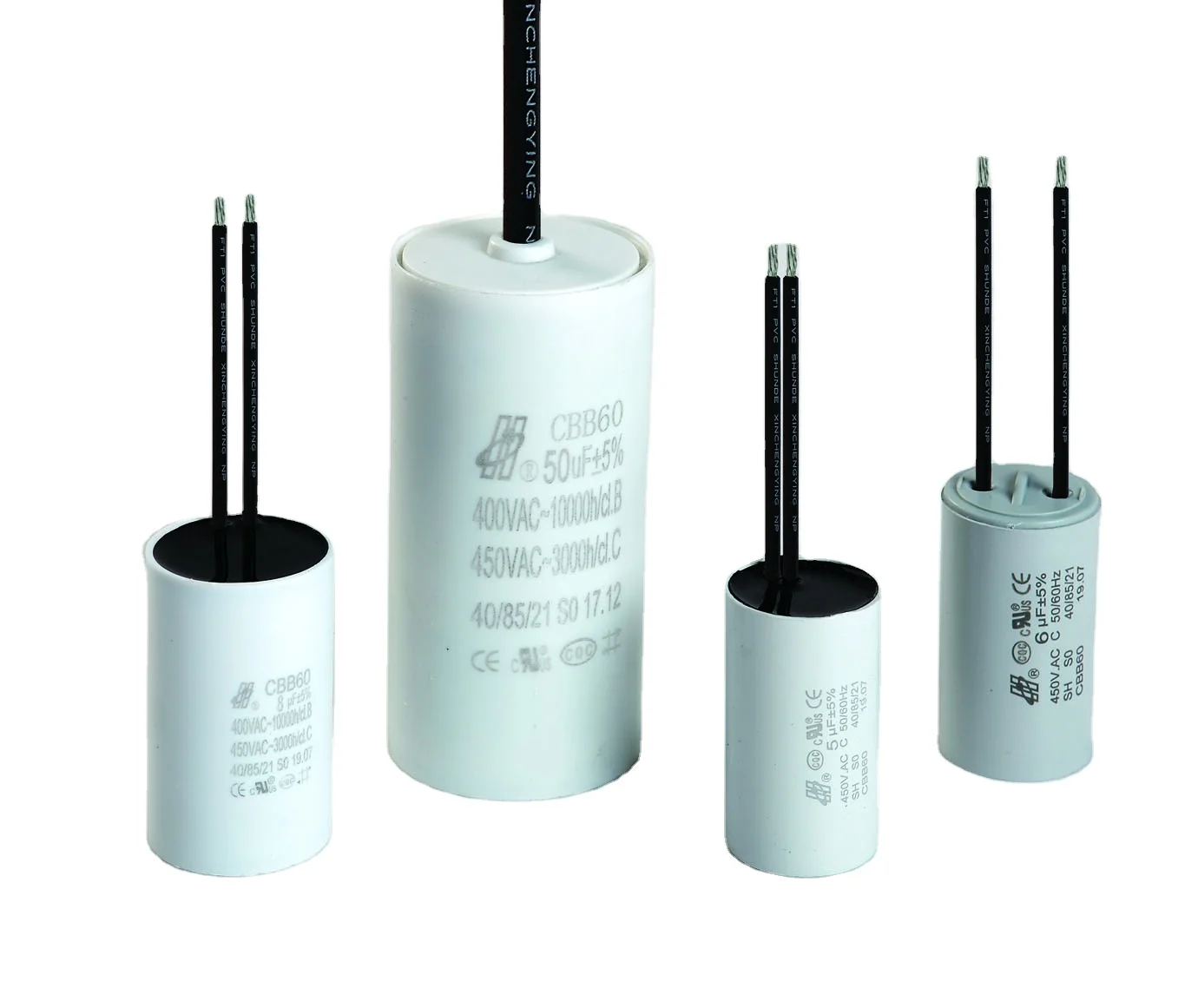 Rushed icar capacitor Motor Dc Link CBB60 icar capacitor for Electric brake