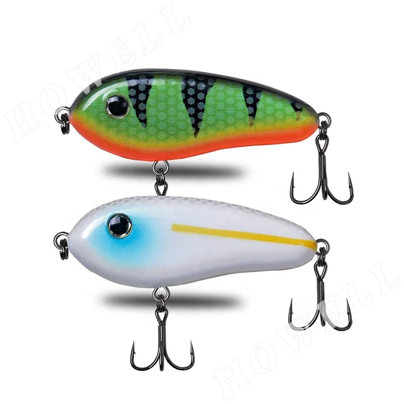 tremor sinking pencil fishing bait 60mm 85mm 95mm 115mm 3D Printing realistic pike lure