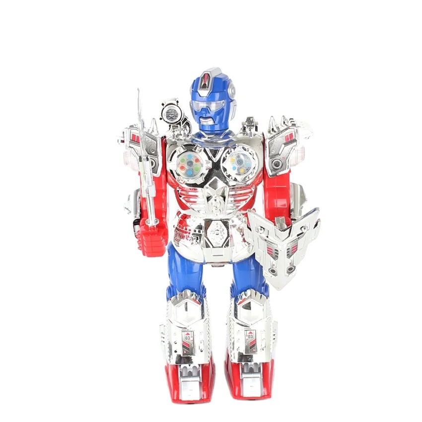 DF best selling music light robot walking kids toy import with low price  defa toys robots toys robots wholesaler in china