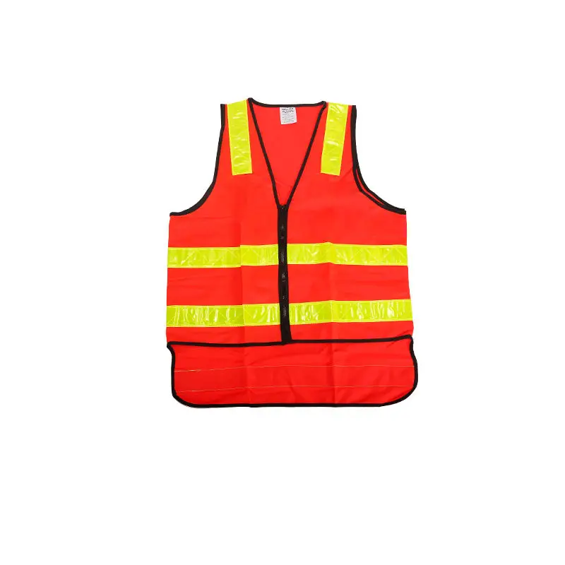 New Arrival Environmentally Printing Reflective Warning Safety Vest with Lattice