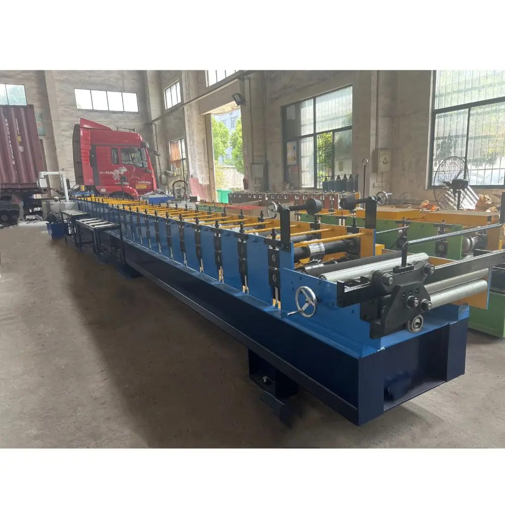 USA Popular Aluminum PPGI Galvalume Metal Fastern Concleased Metafor Z Box Wall Siding Cladding Panel Roll Forming Machine