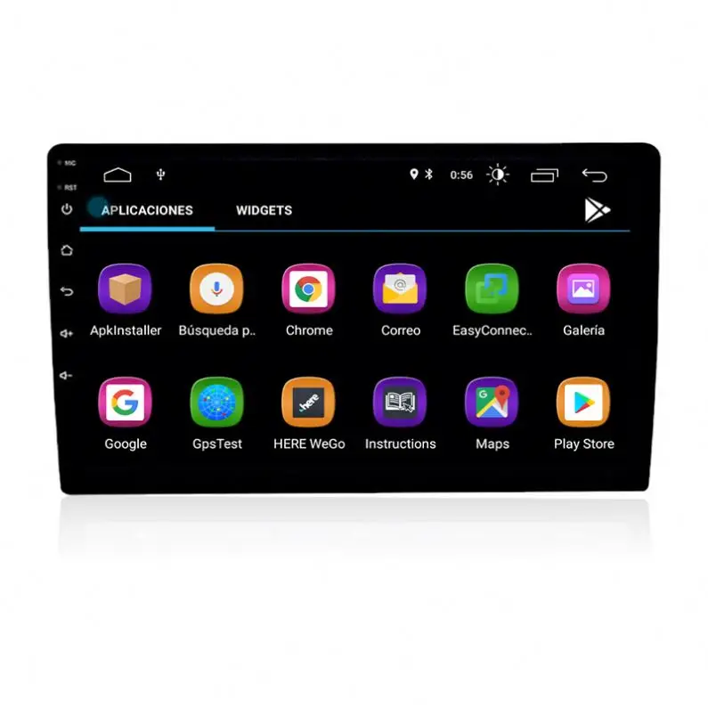 10.1' Intelligent Car Radio GPS Navigation System 1Din Android Car DVD Player