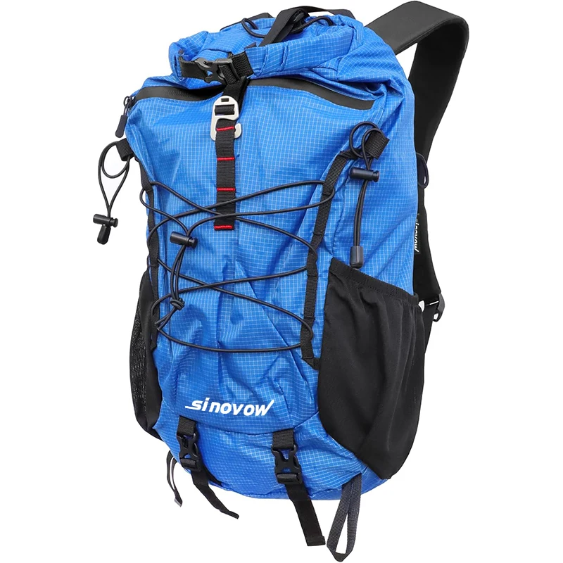 OEM Custom Waterproof Outdoor Rock Climbing Bags Multifunction Camping Mountaineering Roll-top Backpacks