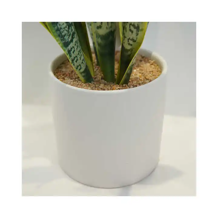 Green Fresh Natural Artificial Simulation Of Snake Plant Garden Indoor And Outdoor Decorative Plant Pot