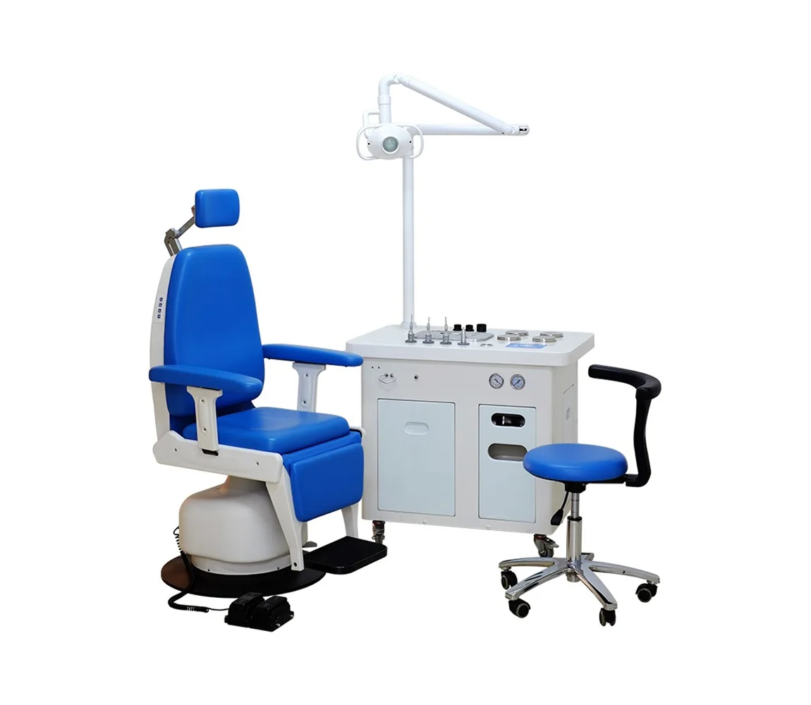 Hot selling ent treatment unit chair camera system ent workstation with microscope