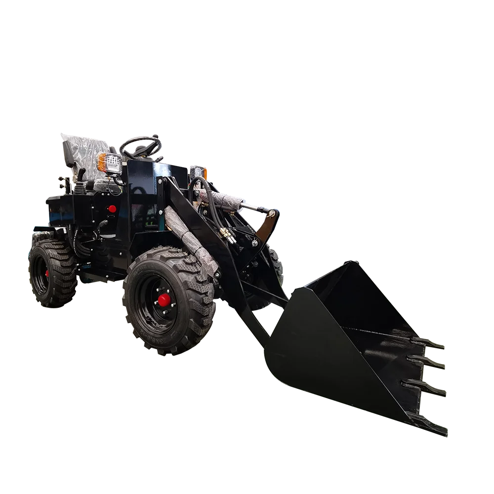 Free Shipping!!! Cheap EPA EURO5 engine Wheel Loader 400 kg Payload mini loader