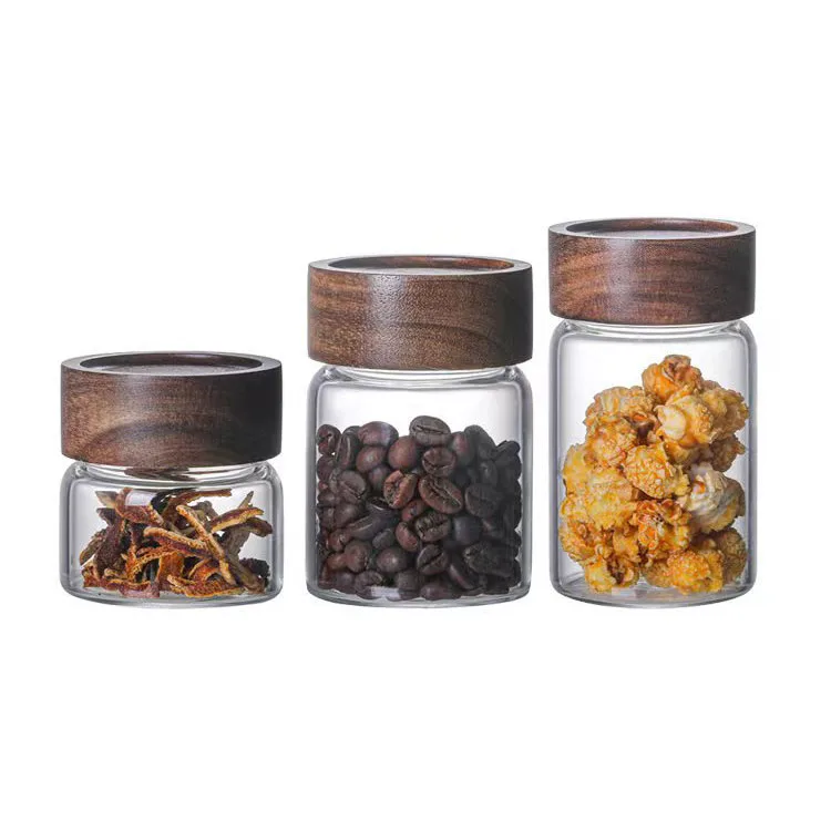 Small Airtight Heat Resistant Spice Mason Glass Jar Food High Borosilicate Glass Jar Honey 4 oz Glass Jar