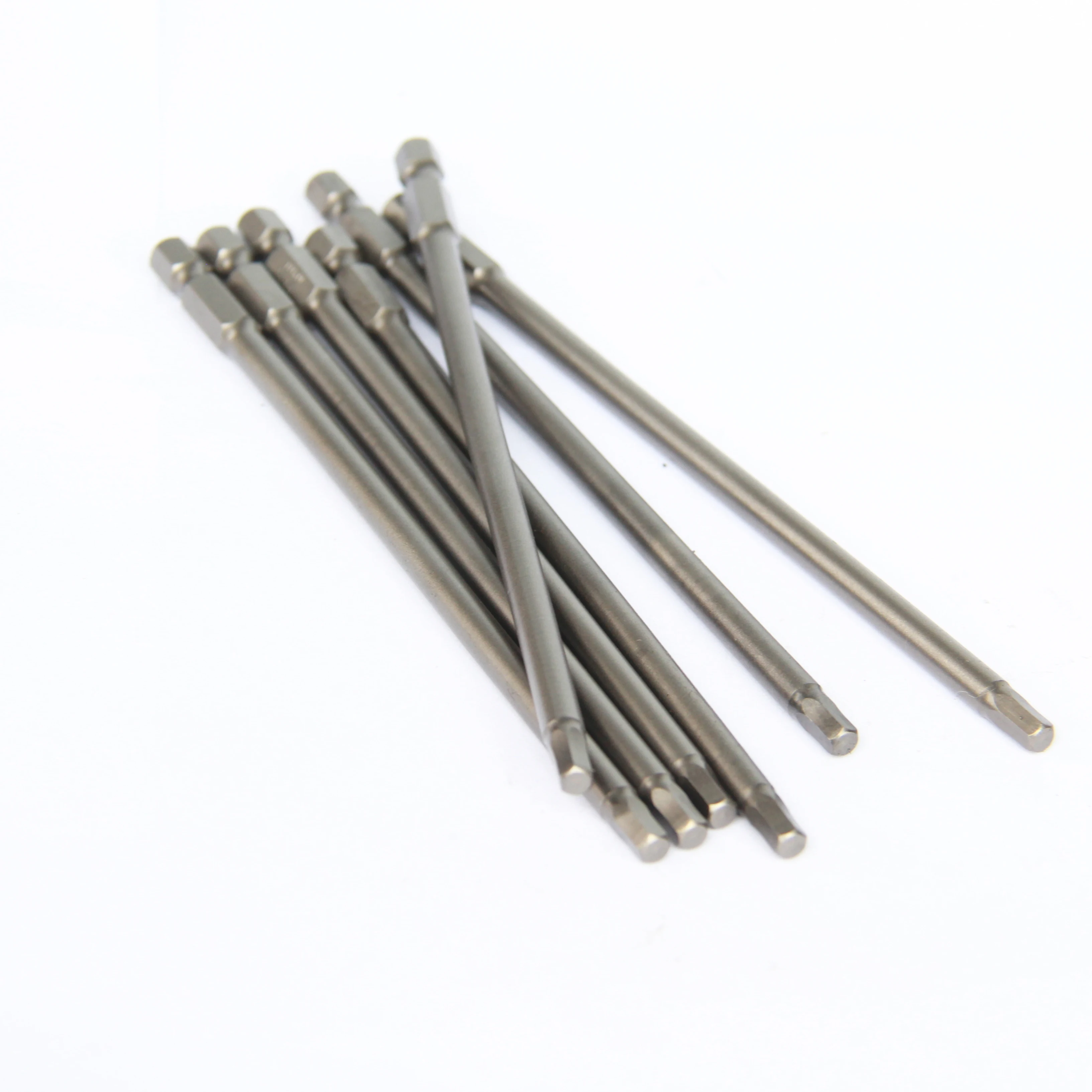 Various Good Quality S2 150MM H4 Allen Hex Bit Magnetic Screwdriver Bit