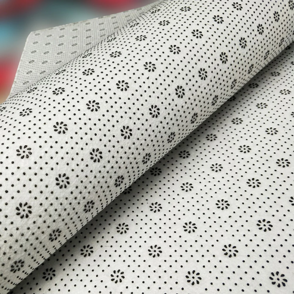 
Custom Non-Slip Felt Underlayment Fabric PVC Dots Coated anti slip Felt Fabric 