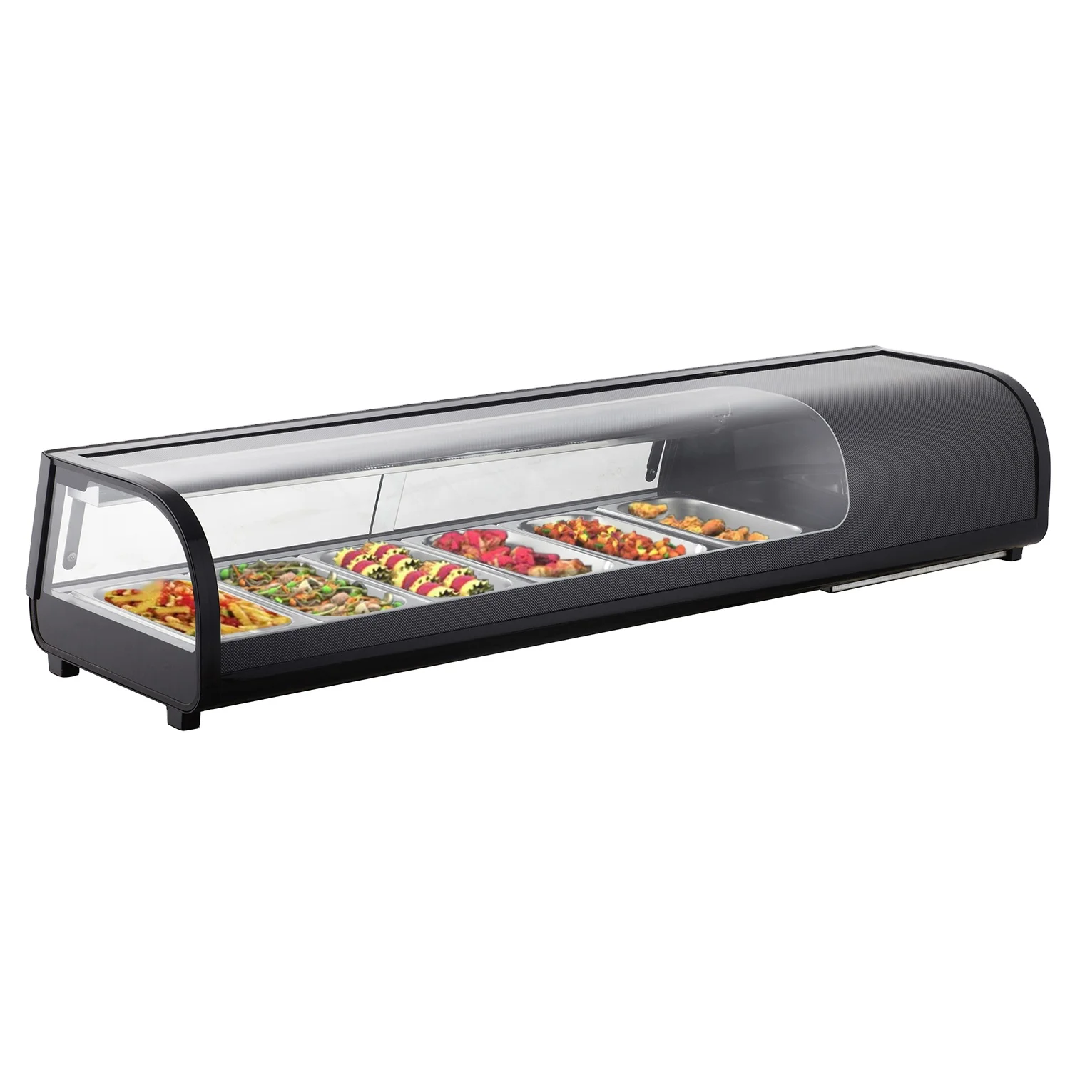 Smad 62LSushi Display Container Commercial Fridge Fruit and Vegetable Showcase Worktable Refrigerator